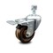 Service Caster 3 Inch High Temp Phenolic Wheel Swivel 1/2 Inch Stem Caster with Total Lock Brake SCC-TSTTL20S314-PHSHT-121315 - alternate 1